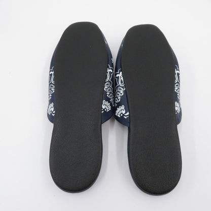 CHALLENGER | チャレンジャー BANDANA SLIPPERS スリッパ サンダル CLG-AC025-041 サイズ:27.0cm ネイビー 27cm【瀬戸大橋店】