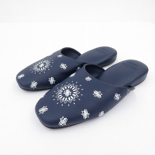 CHALLENGER | チャレンジャー BANDANA SLIPPERS スリッパ サンダル CLG-AC025-041 サイズ:25.5cm ネイビー 25.5cm【瀬戸大橋店】
