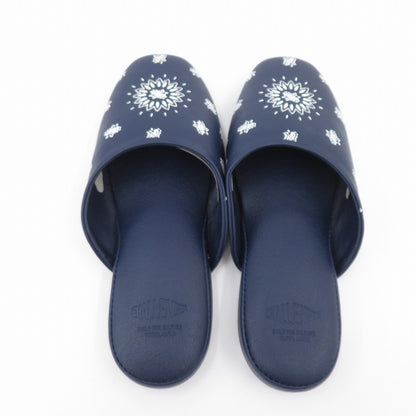 CHALLENGER | チャレンジャー BANDANA SLIPPERS スリッパ サンダル CLG-AC025-041 サイズ:25.5cm ネイビー 25.5cm【瀬戸大橋店】