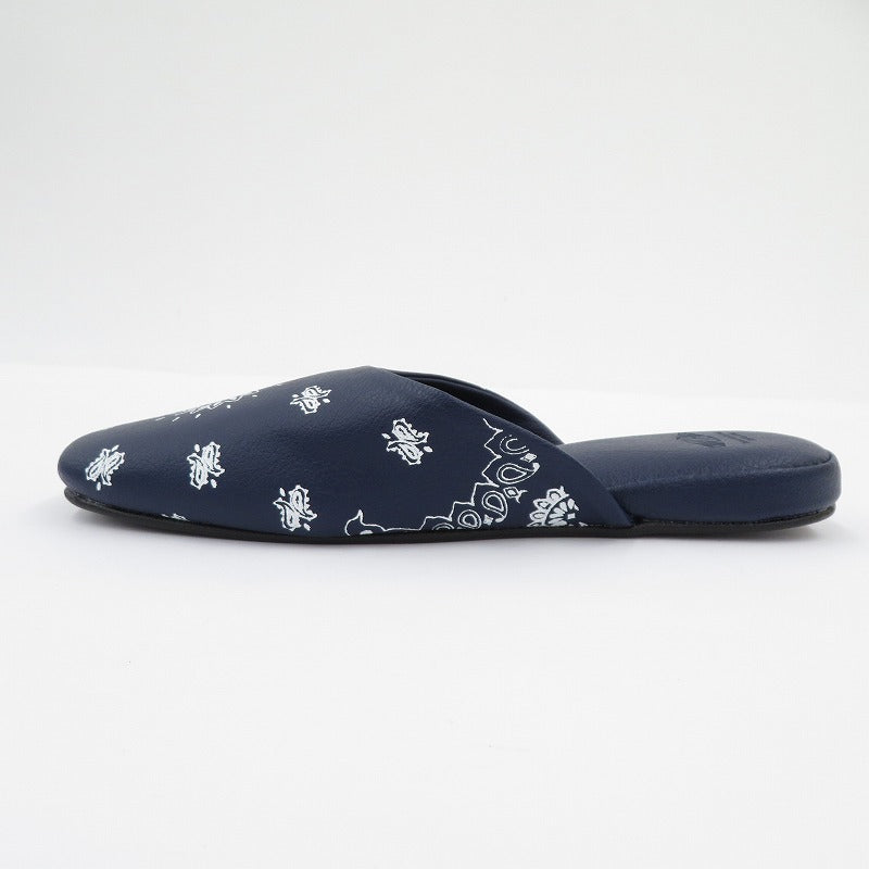 CHALLENGER | チャレンジャー BANDANA SLIPPERS スリッパ サンダル CLG-AC025-041 サイズ:25.5cm ネイビー 25.5cm【瀬戸大橋店】