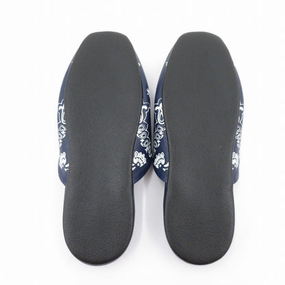 CHALLENGER | チャレンジャー BANDANA SLIPPERS スリッパ サンダル CLG-AC025-041 サイズ:25.5cm ネイビー 25.5cm【瀬戸大橋店】