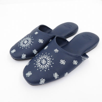 CHALLENGER | チャレンジャー BANDANA SLIPPERS スリッパ サンダル CLG-AC025-041 サイズ:29.0cm ネイビー 29cm【瀬戸大橋店】