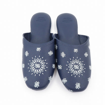 CHALLENGER | チャレンジャー BANDANA SLIPPERS スリッパ サンダル CLG-AC025-041 サイズ:29.0cm ネイビー 29cm【瀬戸大橋店】