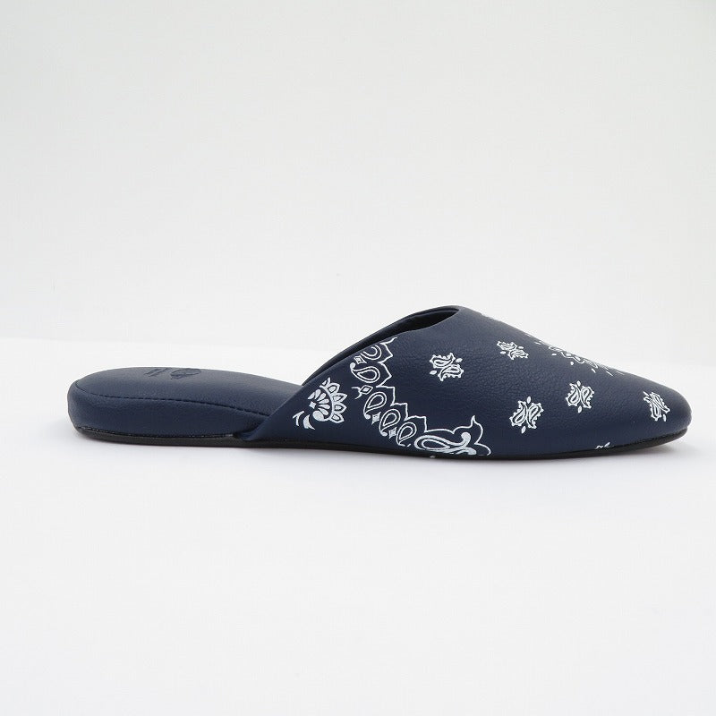 CHALLENGER | チャレンジャー BANDANA SLIPPERS スリッパ サンダル CLG-AC025-041 サイズ:29.0cm ネイビー 29cm【瀬戸大橋店】