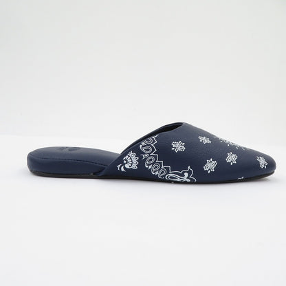 CHALLENGER | チャレンジャー BANDANA SLIPPERS スリッパ サンダル CLG-AC025-041 サイズ:29.0cm ネイビー 29cm【瀬戸大橋店】