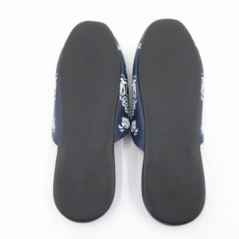CHALLENGER | チャレンジャー BANDANA SLIPPERS スリッパ サンダル CLG-AC025-041 サイズ:29.0cm ネイビー 29cm【瀬戸大橋店】