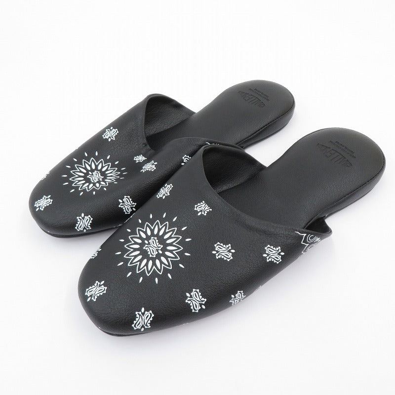 CHALLENGER | チャレンジャー BANDANA SLIPPERS サンダル CLG-AC025-041 サイズ:29.0cm ブラック 29cm【瀬戸大橋店】