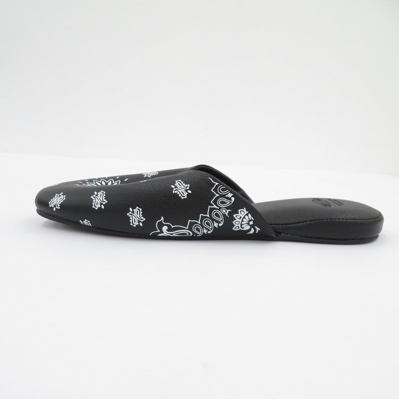 CHALLENGER | チャレンジャー BANDANA SLIPPERS サンダル CLG-AC025-041 サイズ:29.0cm ブラック 29cm【瀬戸大橋店】