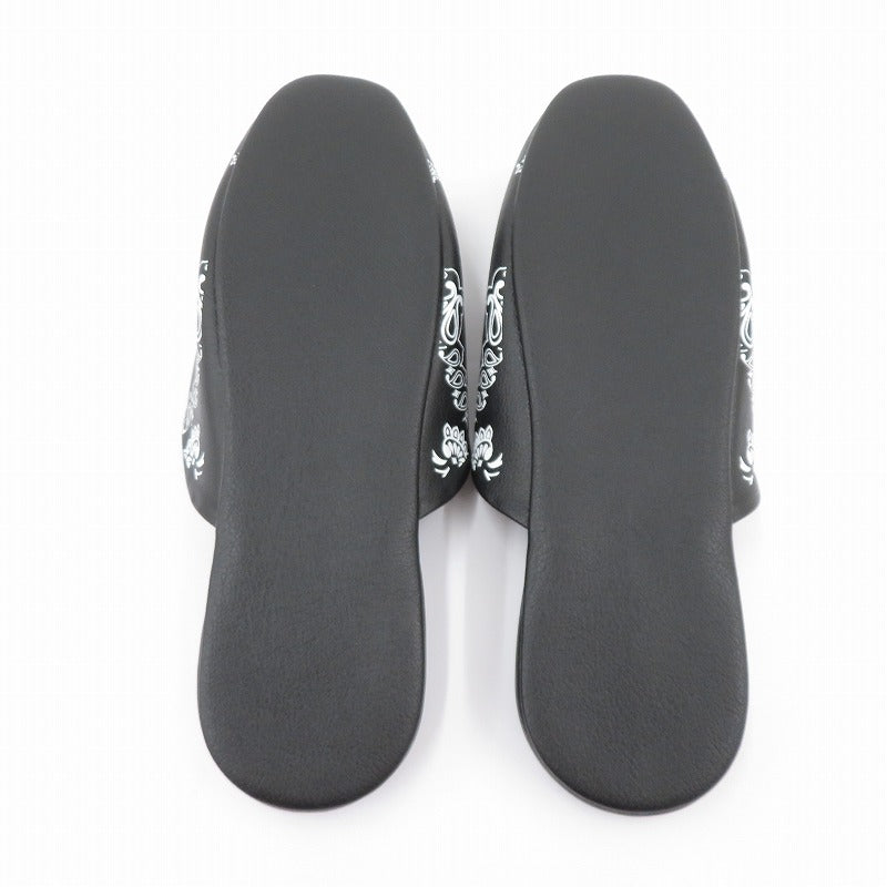 CHALLENGER | チャレンジャー BANDANA SLIPPERS サンダル CLG-AC025-041 サイズ:29.0cm ブラック 29cm【瀬戸大橋店】