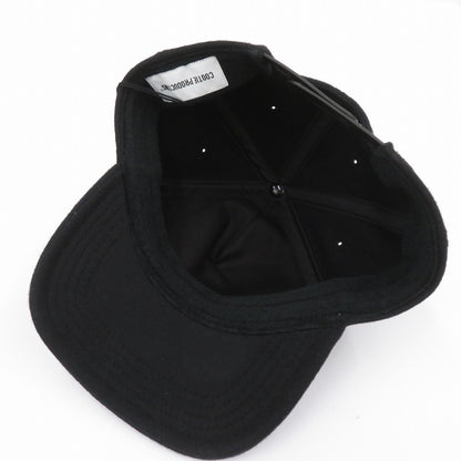 COOTIE | クーティー Wool Melton 5 Panel Cap ウールキャップ キャップ CTE-25A510 ブラック サイズ：FreeSize【瀬戸大橋店】