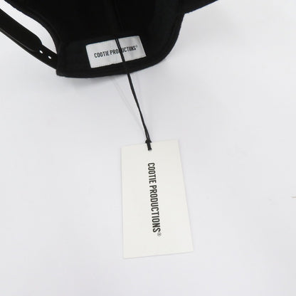 COOTIE | クーティー Wool Melton 5 Panel Cap ウールキャップ キャップ CTE-25A510 ブラック サイズ：FreeSize【瀬戸大橋店】