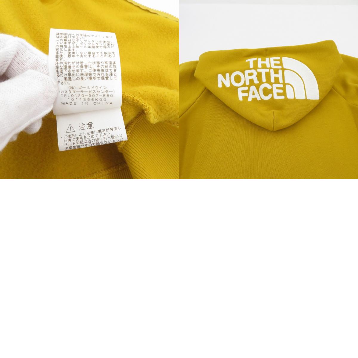 THE NORTH FACE | ザ・ノースフェイス パーカー NTW62130 イエロー サイズ：M【瀬戸大橋店】