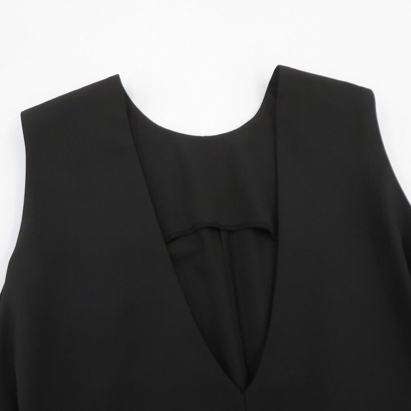 UNITED ARROWS | ユナイテッドアローズ MARW/ショートオールインワン UVカット ツナギ ブラック サイズ：36【瀬戸大橋店】
