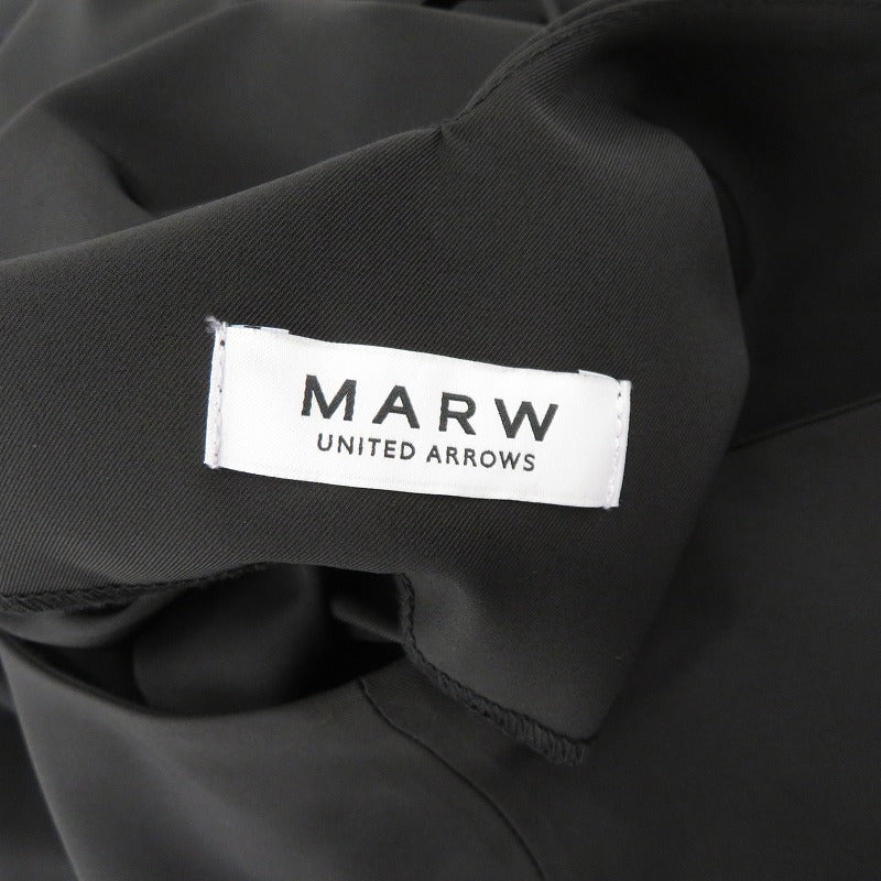 UNITED ARROWS | ユナイテッドアローズ MARW/ショートオールインワン UVカット ツナギ ブラック サイズ：36【瀬戸大橋店】