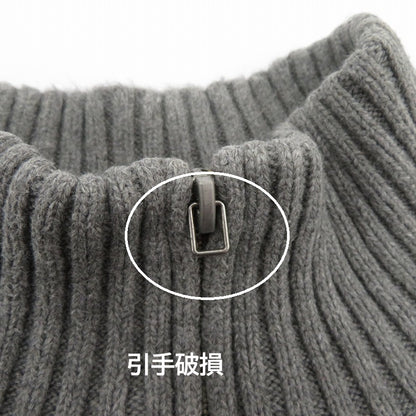 POLO RALPH LAUREN | ポロ・ラルフローレン ハーフジップ ニット グレー サイズ：XL【瀬戸大橋店】