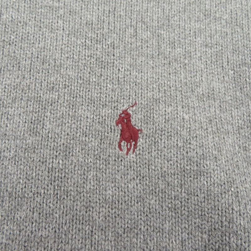 POLO RALPH LAUREN | ポロ・ラルフローレン ハーフジップ ニット グレー サイズ：XL【瀬戸大橋店】
