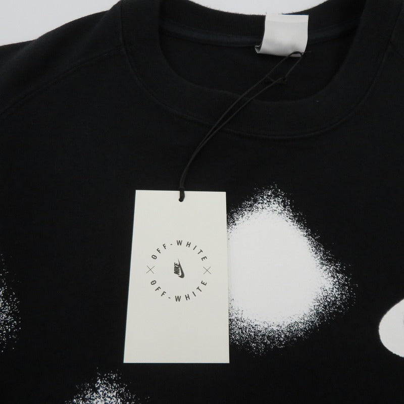 NIKE | ナイキ ×OFF-WHITE Spray Dot T-shirt 半袖Ｔシャツ CU2477-010 ブラック サイズ：M【瀬戸大橋店】