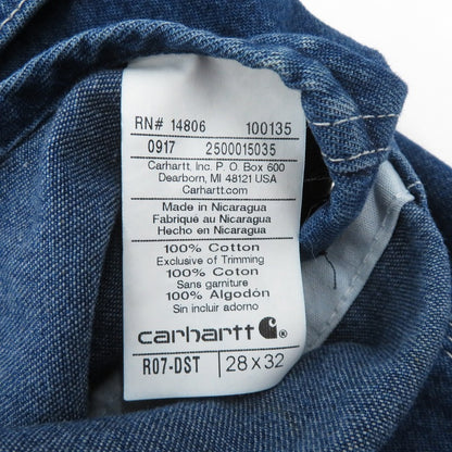 Carhartt | カーハート オーバーオール R07-DST ブルー サイズ：30【瀬戸大橋店】