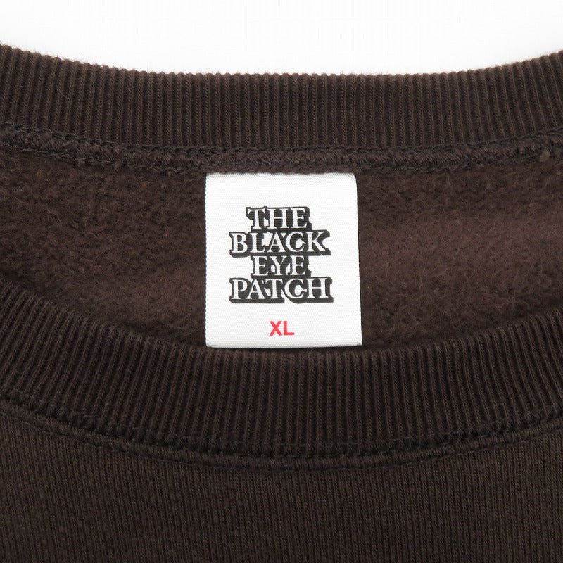 BlackEyePatch | ブラックアイパッチ スウェット ブラウン サイズ：XL【瀬戸大橋店】