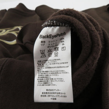 BlackEyePatch | ブラックアイパッチ スウェット ブラウン サイズ：XL【瀬戸大橋店】