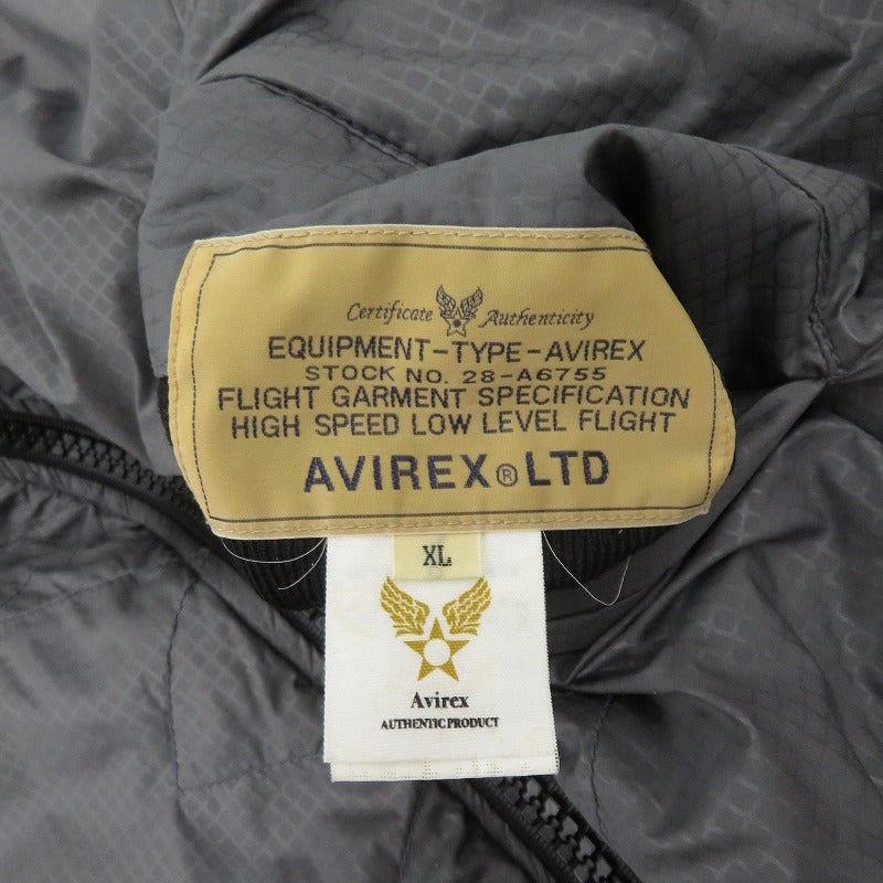 AVIREX | アヴィレックス リバーシブル ブルゾン 6102055 グレー サイズ：XL【瀬戸大橋店】
