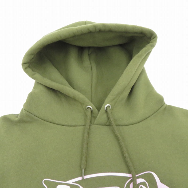 #FR2 | エフアールツー World Peace hoodie パーカー カーキ サイズ：M【瀬戸大橋店】