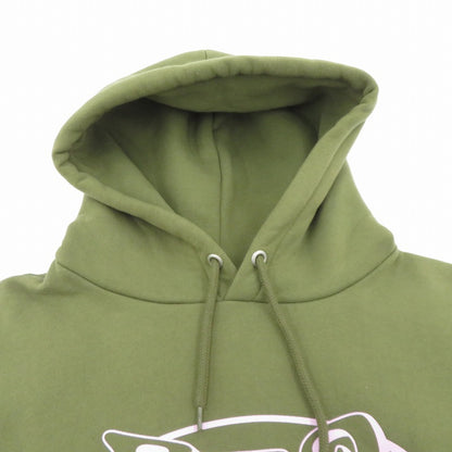 #FR2 | エフアールツー World Peace hoodie パーカー カーキ サイズ：M【瀬戸大橋店】