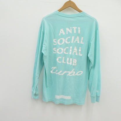 ANTI SOCIAL SOCIAL CLUB | アンチソーシャルソーシャルクラブ ×NEIGHBORHOOD 長袖Ｔシャツ 181GEASN-LTM01S ライトブルー サイズ：L【瀬戸大橋店】