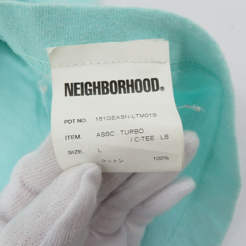 ANTI SOCIAL SOCIAL CLUB | アンチソーシャルソーシャルクラブ ×NEIGHBORHOOD 長袖Ｔシャツ 181GEASN-LTM01S ライトブルー サイズ：L【瀬戸大橋店】
