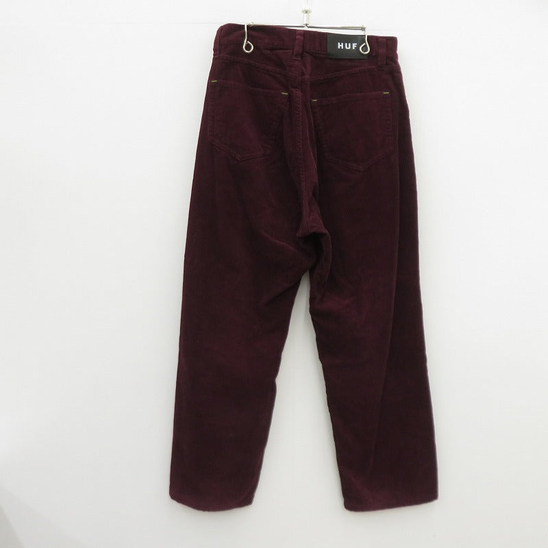 HUF | ハフ CLASSIC CORD PANT コーデュロイパンツ パンツ パープル サイズ：28【瀬戸大橋店】