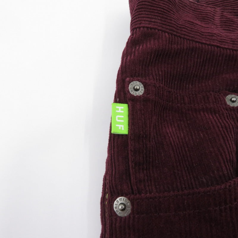 HUF | ハフ CLASSIC CORD PANT コーデュロイパンツ パンツ パープル サイズ：28【瀬戸大橋店】