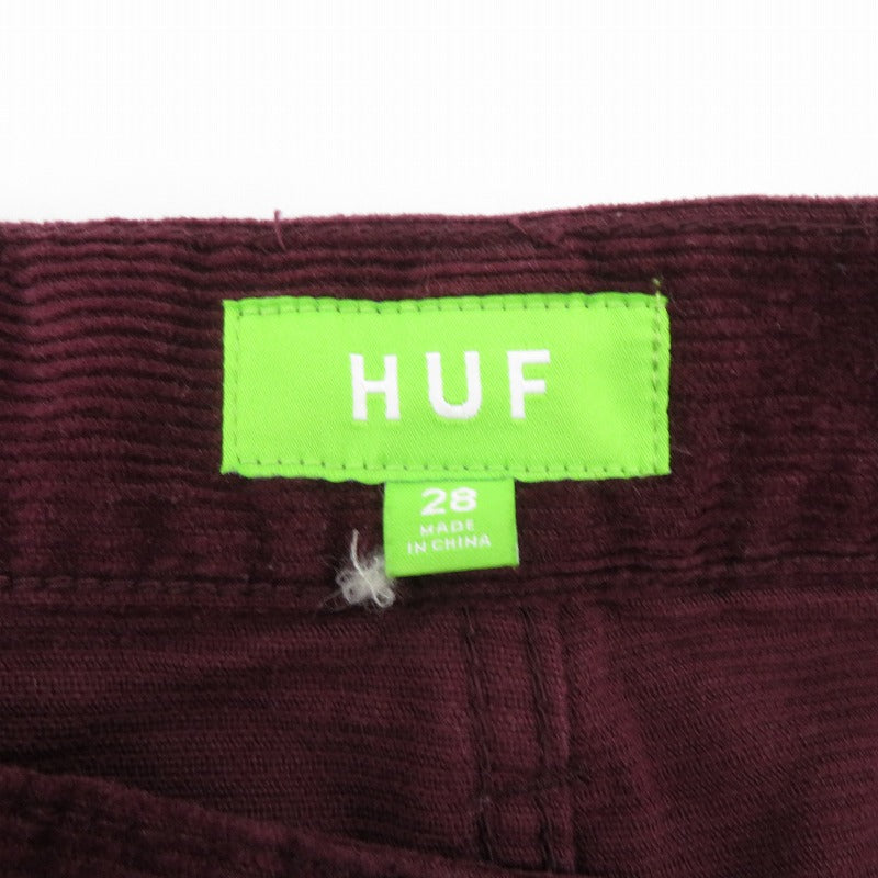 HUF | ハフ CLASSIC CORD PANT コーデュロイパンツ パンツ パープル サイズ：28【瀬戸大橋店】