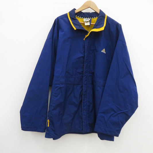 VINTAGE衣料 | ヴィンテージイリョウ adidas ナイロンジャケット ブルー サイズ：L【瀬戸大橋店】