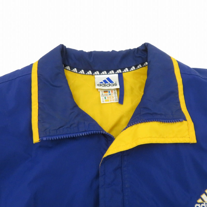 VINTAGE衣料 | ヴィンテージイリョウ adidas ナイロンジャケット ブルー サイズ：L【瀬戸大橋店】