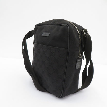 GUCCI | グッチ GGキャンバス ショルダーバッグ 122759・3444 ブラック【瀬戸大橋店】