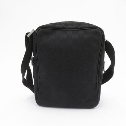 GUCCI | グッチ GGキャンバス ショルダーバッグ 122759・3444 ブラック【瀬戸大橋店】