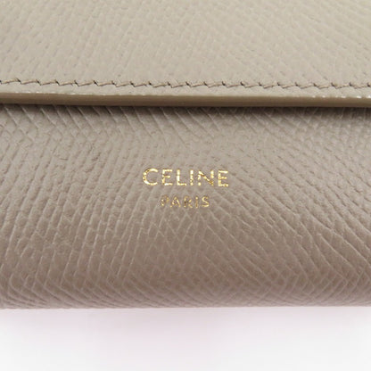 CELINE | セリーヌ スモール トリフォールド ウォレット 三つ折り財布 グレー【瀬戸大橋店】