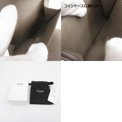 CELINE | セリーヌ スモール トリフォールド ウォレット 三つ折り財布 グレー【瀬戸大橋店】