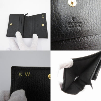 GUCCI | グッチ GGマーモント 二つ折り財布 456126 2149 ブラック【瀬戸大橋店】