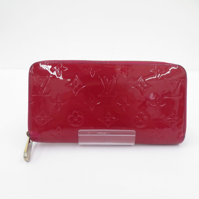 LOUIS VUITTON | ルイ・ヴィトン モノグラム ヴェルニ ジッピー・ウォレット 長財布 M91597 レッド【瀬戸大橋店】