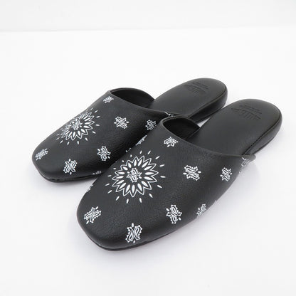 CHALLENGER | チャレンジャー BANDANA SLIPPERS スリッパ サンダル CLG-AC 025-041 サイズ:27.0cm ブラック 27cm【瀬戸大橋店】