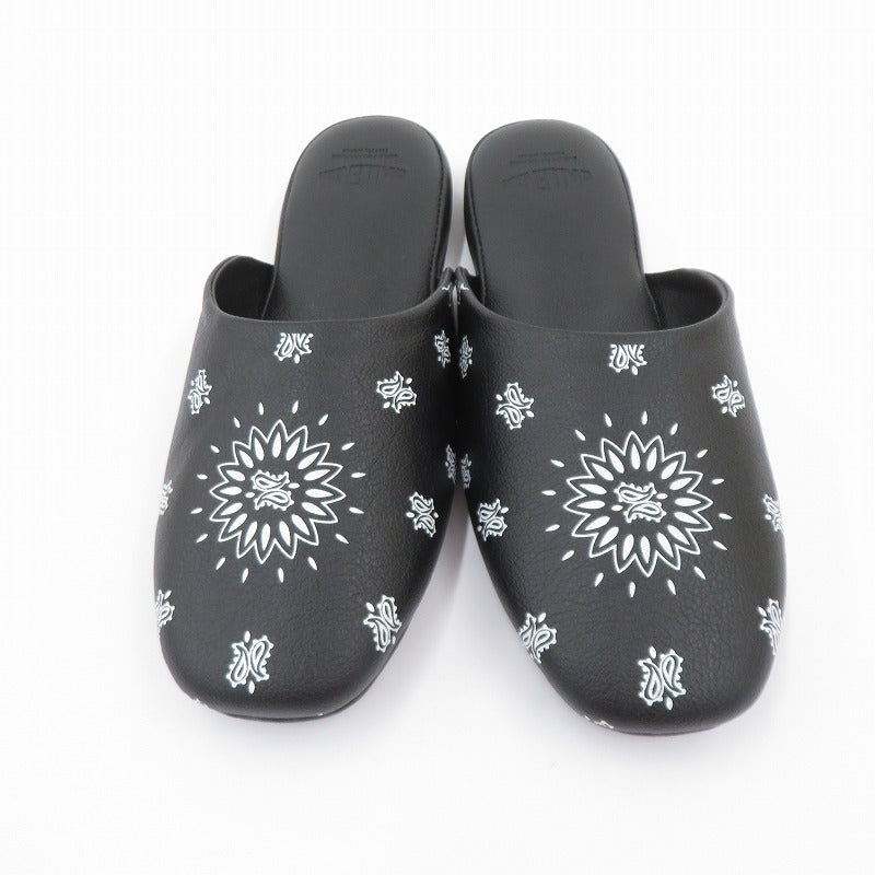 CHALLENGER | チャレンジャー BANDANA SLIPPERS スリッパ サンダル CLG-AC 025-041 サイズ:27.0cm ブラック 27cm【瀬戸大橋店】