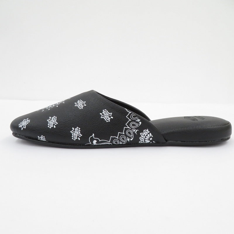 CHALLENGER | チャレンジャー BANDANA SLIPPERS スリッパ サンダル CLG-AC 025-041 サイズ:27.0cm ブラック 27cm【瀬戸大橋店】