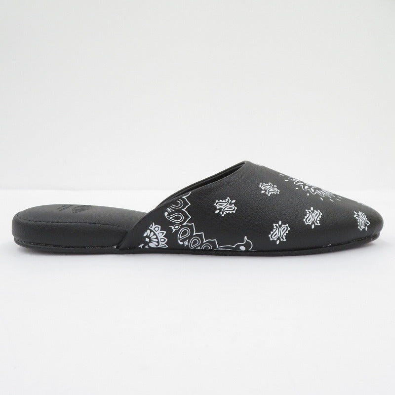 CHALLENGER | チャレンジャー BANDANA SLIPPERS スリッパ サンダル CLG-AC 025-041 サイズ:27.0cm ブラック 27cm【瀬戸大橋店】