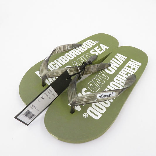 NEIGHBORHOOD | ネイバーフッド BEACH SANDAL ビーチサンダル 221FRWSN-FW01S サイズ:26.0cm カーキ 26cm【瀬戸大橋店】