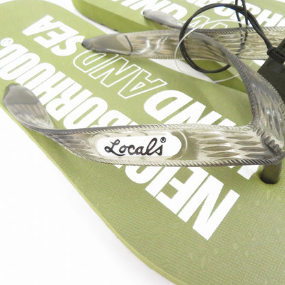 NEIGHBORHOOD | ネイバーフッド BEACH SANDAL ビーチサンダル 221FRWSN-FW01S サイズ:26.0cm カーキ 26cm【瀬戸大橋店】