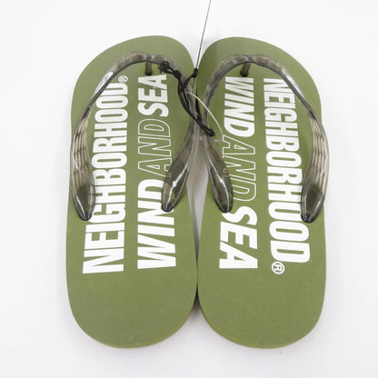 NEIGHBORHOOD | ネイバーフッド BEACH SANDAL ビーチサンダル 221FRWSN-FW01S サイズ:26.0cm カーキ 26cm【瀬戸大橋店】