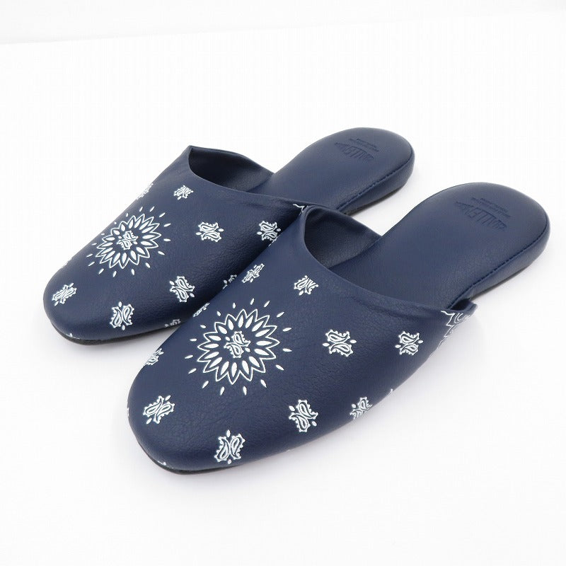 CHALLENGER | チャレンジャー BANDANA SLIPPERS スリッパ サンダル CLG-AC 025-041 サイズ:29.0cm ネイビー 29cm【瀬戸大橋店】