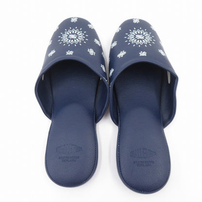 CHALLENGER | チャレンジャー BANDANA SLIPPERS スリッパ サンダル CLG-AC 025-041 サイズ:29.0cm ネイビー 29cm【瀬戸大橋店】