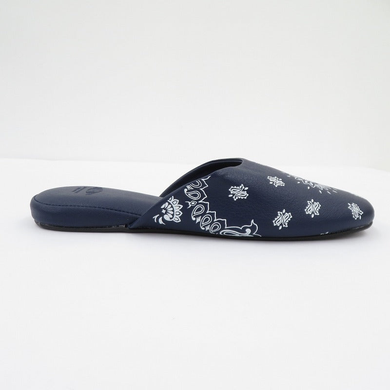 CHALLENGER | チャレンジャー BANDANA SLIPPERS スリッパ サンダル CLG-AC 025-041 サイズ:29.0cm ネイビー 29cm【瀬戸大橋店】